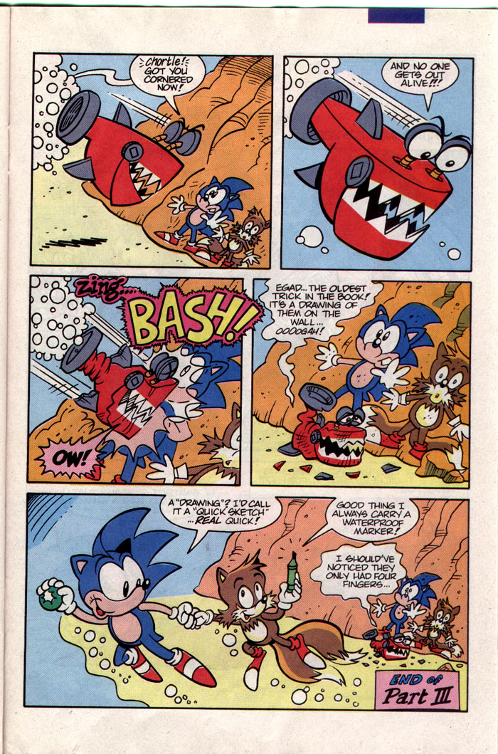 Sonic - Archie Adventure Series April 1993 Page 18
